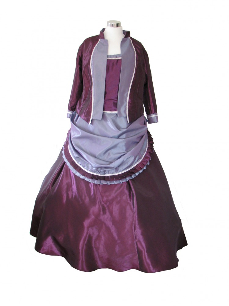 Ladies Victorian Edwardian Day Costume Size 14 - 16 Image